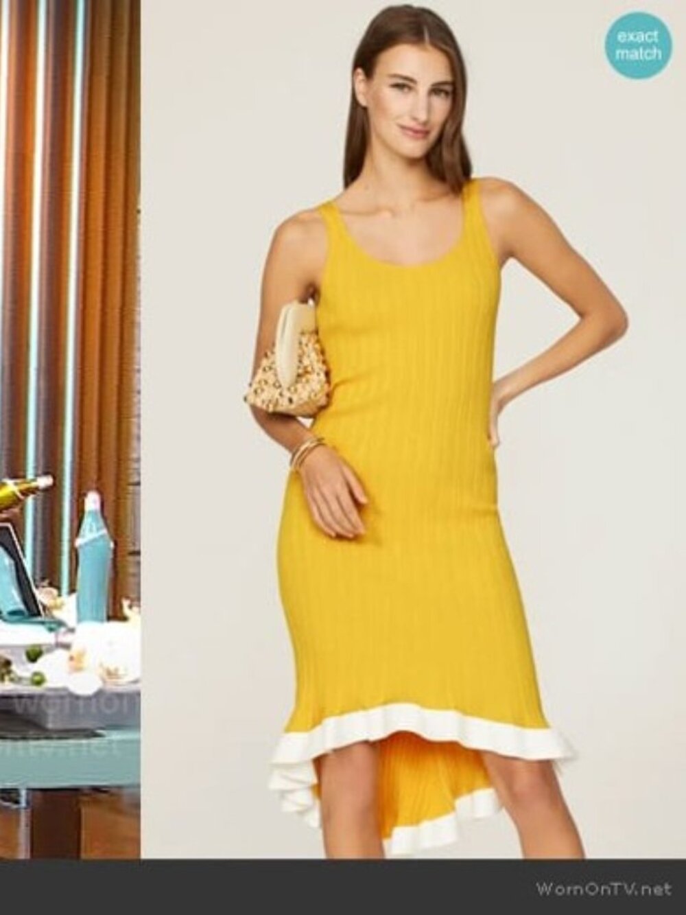 Yellow Tank Dress